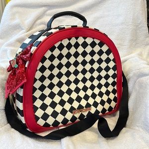 Betsy Johnson train case NWOT